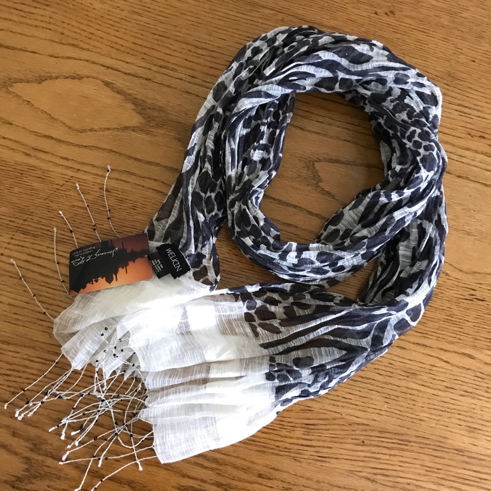 Cotton/silk Blend Scarf